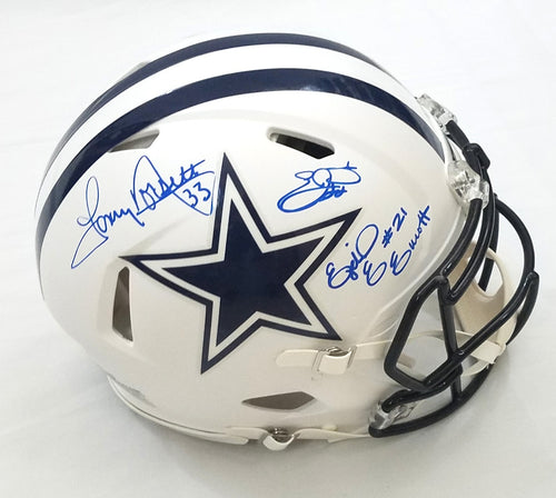 Tony dorsett top autographed helmet