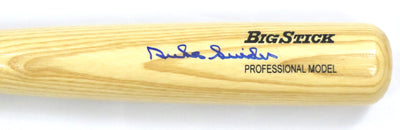 Duke Snider Autographed Los Angeles Brooklyn Dodgers Rawlings Big Stick Bat Beckett Authenticated