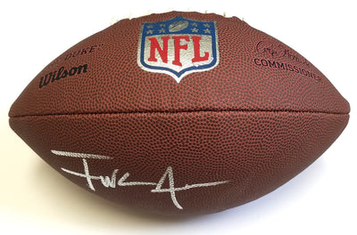 frank gore autographed football
