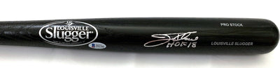Jim Thome Autographed Louisville Slugger Bat W/HOF 18 Indians Phillies White Sox Twins Beckett Witnessed