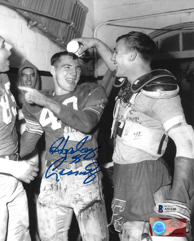 Howard Hopalong Cassady Autographed Ohio State Buckeyes 8x10 Photo Beckett Authenticated #3