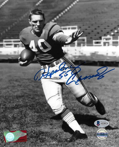 Howard Hopalong Cassady Autographed Ohio State Buckeyes 8x10 Photo Beckett Authenticated #2