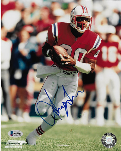 Irving Fryar Autographed New England Patriots 8x10 Photo Beckett Authenticated