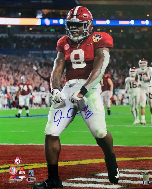 Josh Jacobs Autographed Alabama Crimson Tide 16x20 Photo Beckett Witne -  Famous Ink