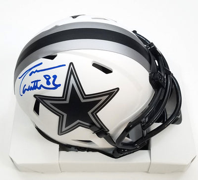 Jason Witten Autographed Dallas Cowboys Lunar Eclipse Mini Helmet Beckett Witnessed