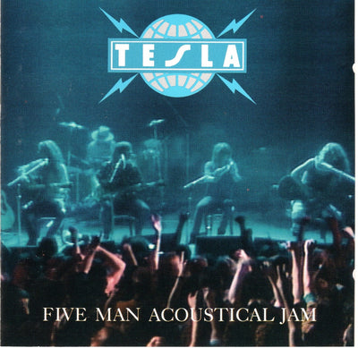 Jeff Keith Autographed Tesla Five Man Acoustical Jam CD with Cover Beckett Authenticated