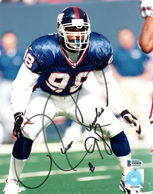 Phil Simms New York Giants Autographed 8 x 10 Arms Up