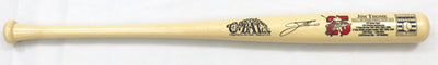 Jim Thome Autographed Cooperstown HOF Bat Indians Phillies White Sox Twins Beckett Witnessed