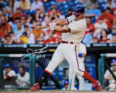 Jim Thome Signed Autographed Glossy 8x10 Photo Chicago White