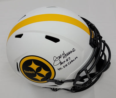 Franco Harris Pittsburgh Steelers Autographed & Inscribed Riddell