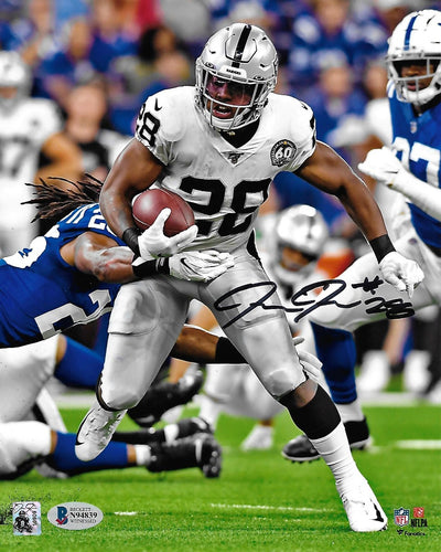 Josh jacobs autograph sales