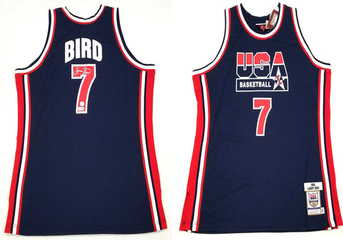 Mitchell & Ness TEAM USA - 1992 USA Basketball Authentic Home Jersey - Larry  Bird White