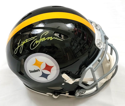Hines Ward Autographed Pittsburgh Steelers Riddell Replica Flat Matte -  Famous Ink