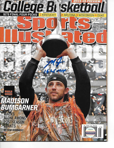Sports Illustrated San Francisco Giants Covers