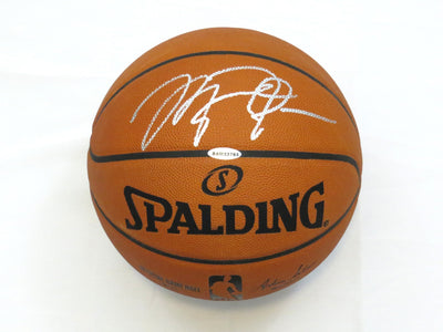 Michael Jordan Chicago Bulls Autographed NBA Game Ball UDA Upper Deck Authenticated BAM23765