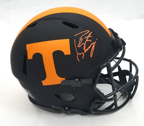 Peyton manning top signed tennessee helmet