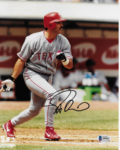 Jose Canseco Autographed Texas Rangers 8x10 Photo Beckett Authenticate -  Famous Ink