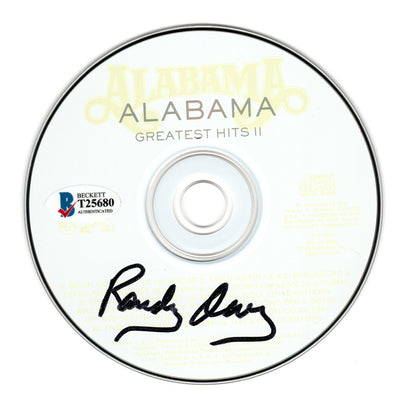 Randy Owen Autographed Alabama Greatest Hits II CD With Cover Beckett Authenticated