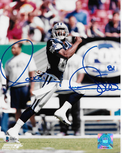 Raghib Rocket Ismail Autographed Dallas Cowboys 8x10 Photo Beckett Authenticated #2