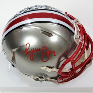 Ryan Day Autographed Ohio State Riddell Speed Flash Mini Helmet Helmet Beckett Witnessed