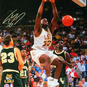 Shaquille O'Neal Autographed LSU Tigers 16x20 Photo Beckett Witnessed